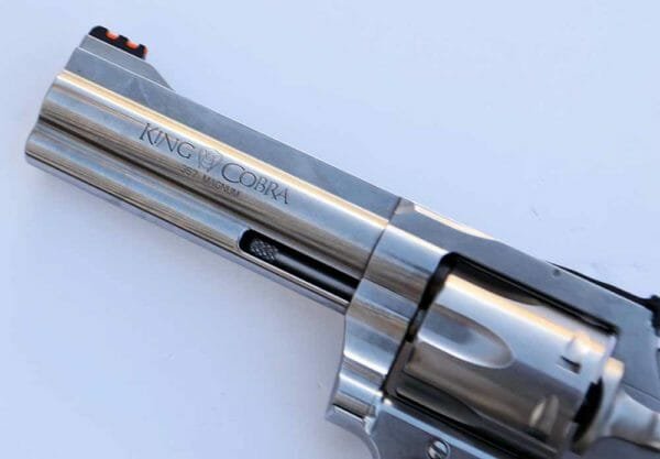 Colt King Cobra Target Revolver .357 Magnum – Review kc bbl