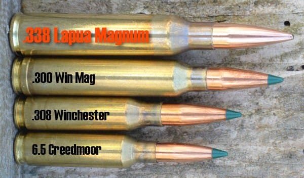 .338 Lapua Magnum Norma cartridge comparison