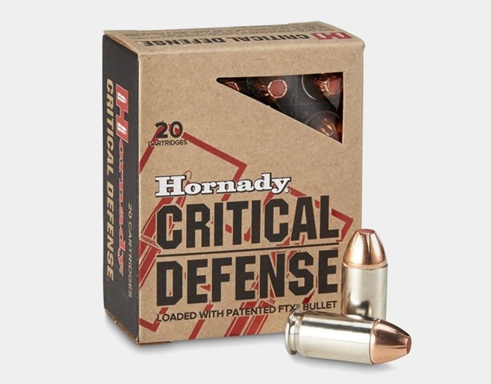 Hornady .45 Auto 185 gr. FTX Critical Defense