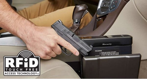 Firearms gun safety safe storage transport vehicle car truck NSSF