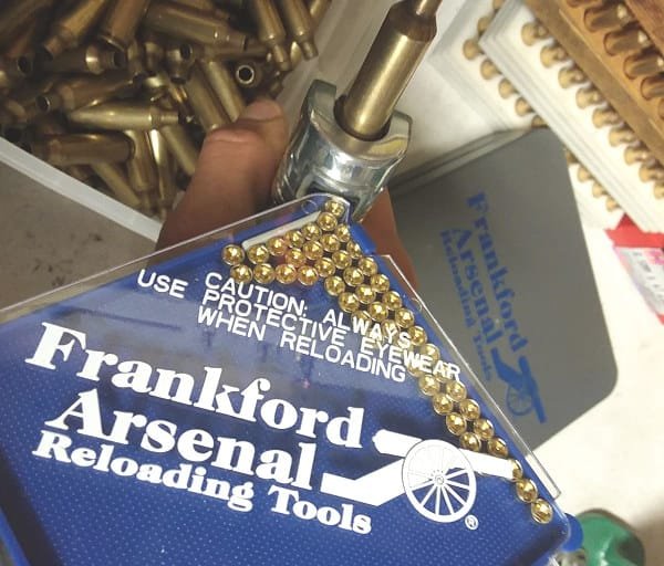 Frankford Arsenal Perfect Seat Hand Primer Platinum series priming tool grip adjustable
