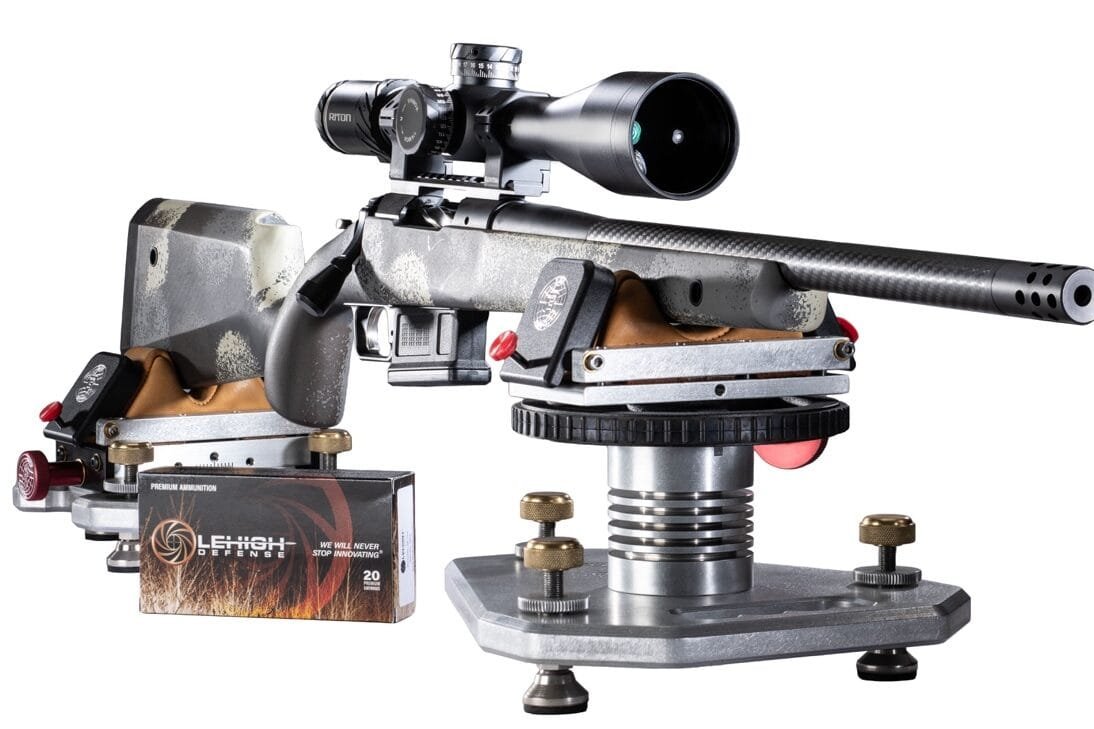 testing the Lehigh Defense TCC ammunition on a Ransom Diamond Series Rifle Rest
