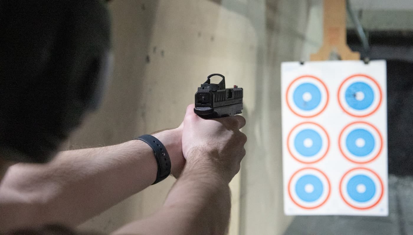 training with the Springfield XD Mod3 for home defense