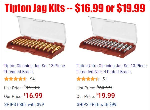 Tipton jag kit nickle-plated brass 20% off sale