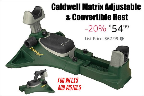 caldwell pistol matrix rest sale