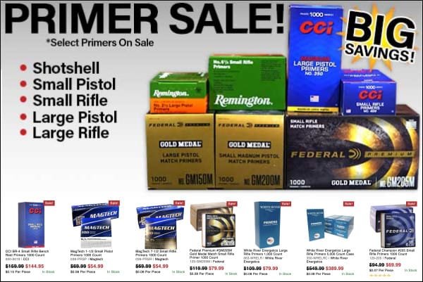 rifle primer sale