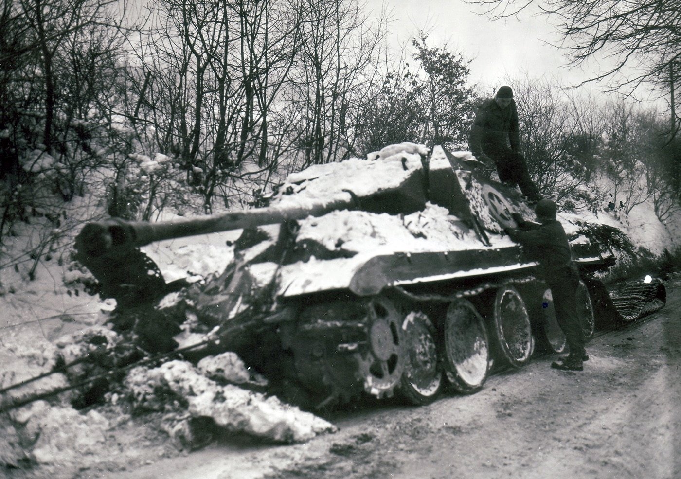 Ersatz M10 captured by US Army forces in 1945