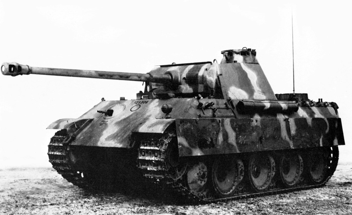 German Panther tank Panzerkampfwagen V