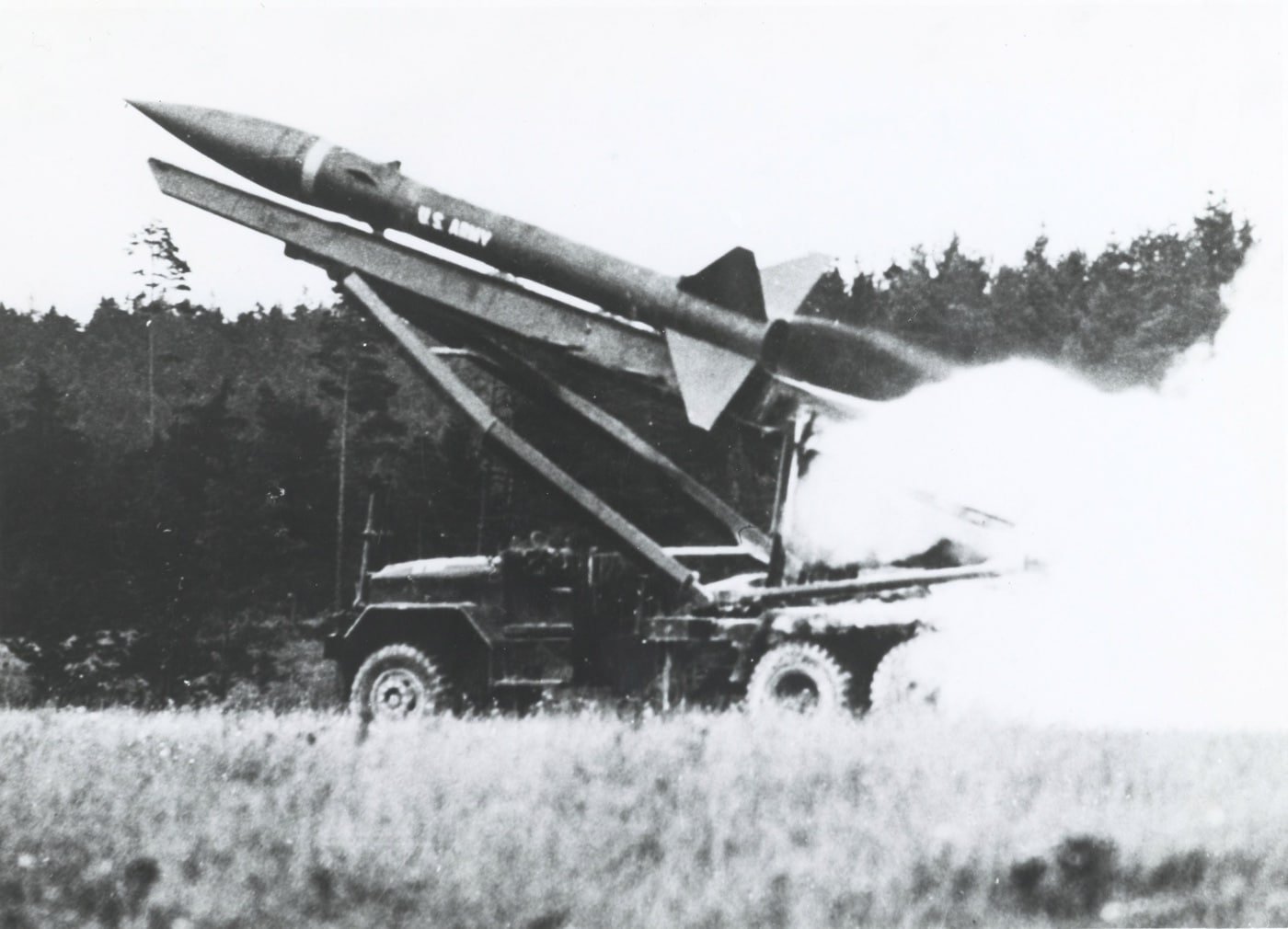 Honest John rocket launch