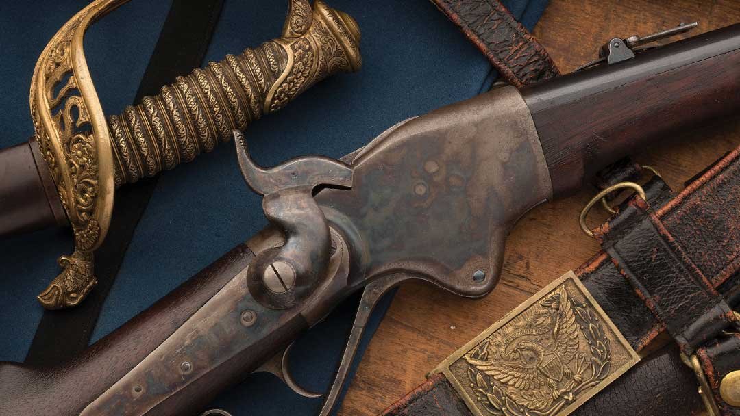 Outstanding-Civil-War-U.S.-Spencer-Model-1860-Army-Repeating-Rifle-with-Sling-and-Bayonet