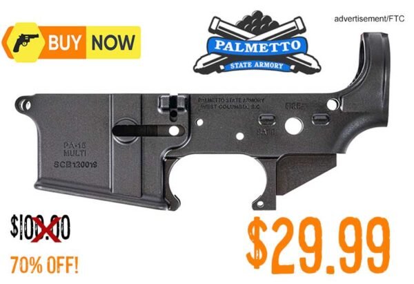 PSA AR-15 Stealth Stripped Lower Receiver lowest price