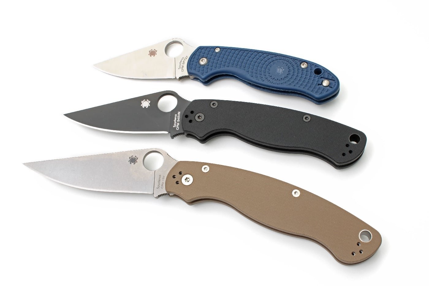 Spyderco Military and Paramilitary knives