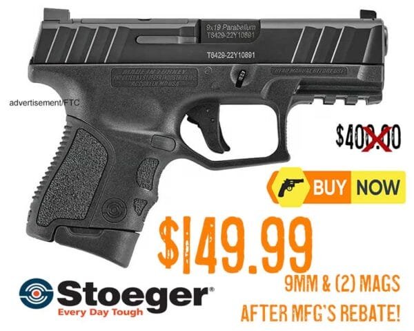 Stoeger STR-9SC Optics Ready 9mm Pistol