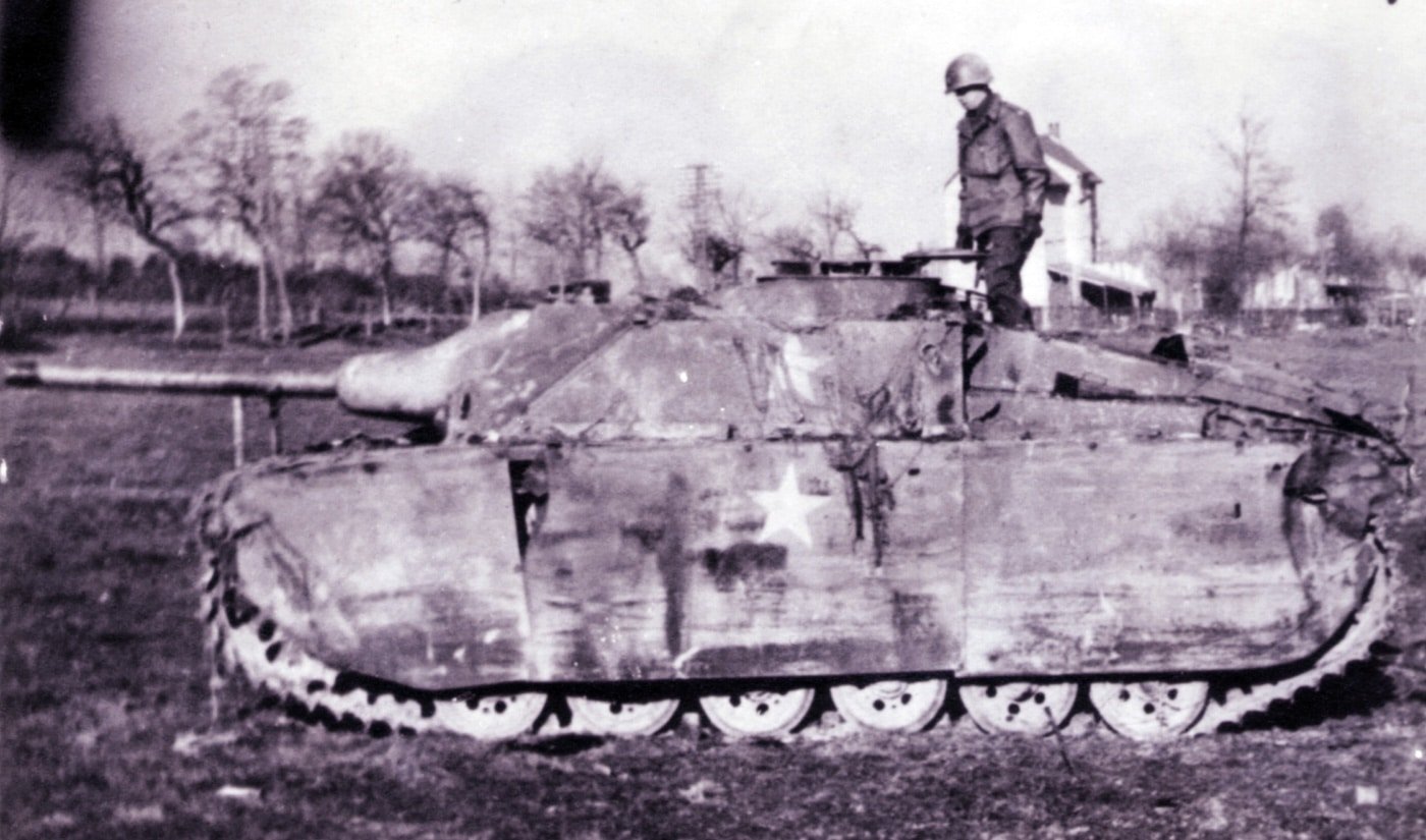 Stug III Panzer Brigade 150 captured