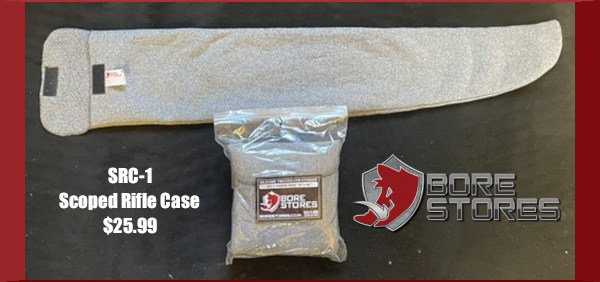 Bore-Store fleece scoped rifle Gun Sacks