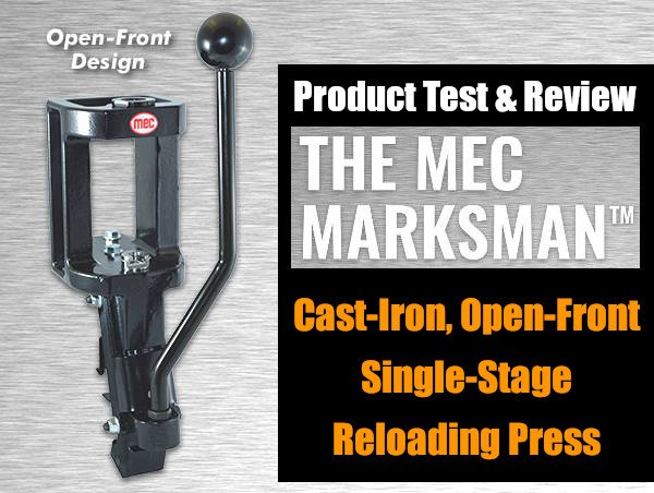 MEC Marksman reloading press single stage Rock Chucker RCBS cast-iron