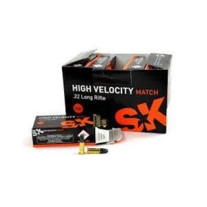 SK 22LR High Velocity Match 40gr Ammunition - 500RDS