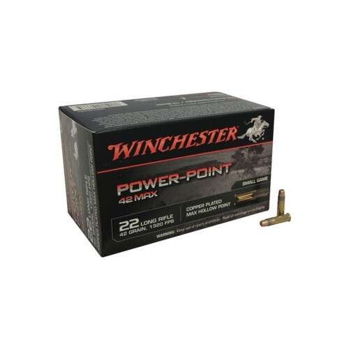 Winchester Power-Point 22LR 42gr Ammunition pp22lrh42u 500x500 1