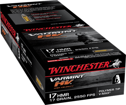 Winchester Varmint HV 17HMR 17gr Ammunition