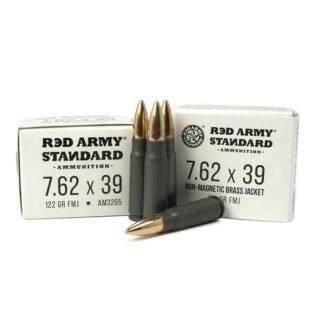 RED ARMY STANDARD 7.62x39mm 122Gr FMJ 500rd Box Ammo (AM3265)