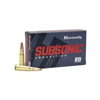 HORNADY Subsonic 7.62x39 255Gr Sub-X 200rd Box Rifle Ammo (80787)