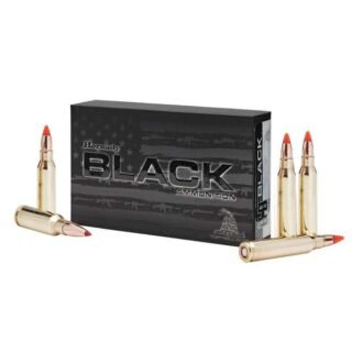 HORNADY Black 308 Win. 155Gr A-Max 200Rd Box Ammo (80927)
