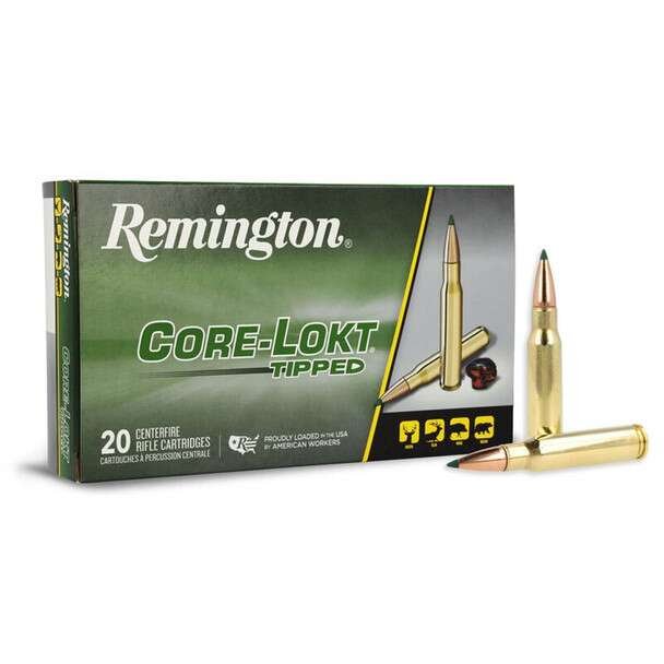 REMINGTON Core-Lokt Tipped 308 Win 165gr 200 Box Rifle Ammo (29044) 1 REMINGTON Core-Lokt Tipped 308 Win 165gr 200 Box Rifle Ammo (29044)