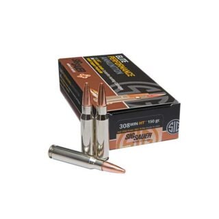 SIG SAUER Elite Performance Hunting HT .308 Win 150 Grain HP Ammo 200 Rounds (E308H1-20)