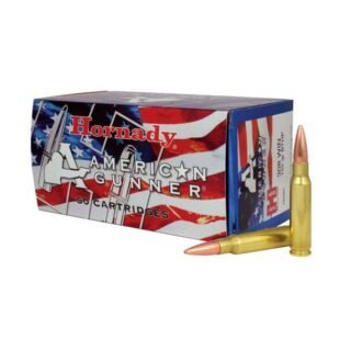HORNADY American Gunner 308 Win. 155Gr BTHP Match 250Rd Box Ammo (80967)