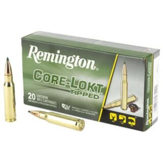 Remington CORE-LOKT, TIPPED, 308 Winchester, 180 Grain, Polymer Tip, 200 Round Box 29041