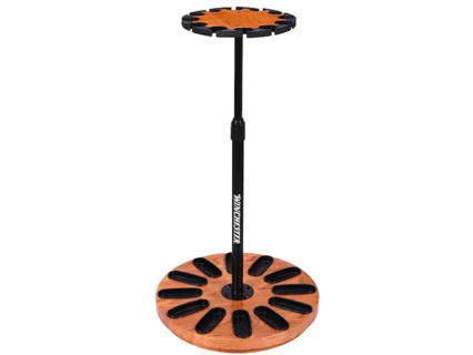 Winchester Run Around Susan 12 Gun Rotating Gun Rack Wood