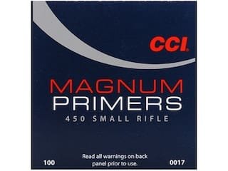 CCI Small Rifle Magnum Primers #450