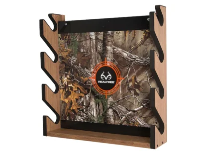 Rush Creek Creations Realtree 4 Gun Wall Rack Realtree Camo Background Wood Laminate