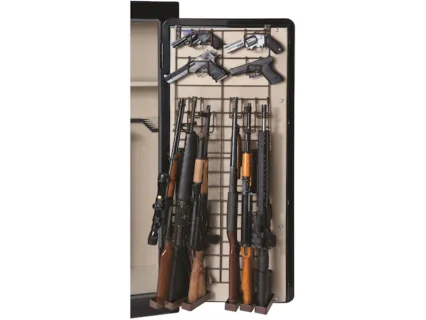 Rack'Em Racks The Maximizer Full Door 6 Rifle, 10 Pistol Rack Black