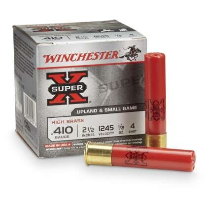 Winchester Super-X High Brass Ammunition 410 Bore 500 Rounds