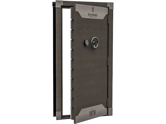 Browning 1878 Vault Door Clamshell Out-Swing with Electronic Lock Stained Steel 1 Browning 1878 Vault Door Clamshell Out-Swing with Electronic Lock Stained Steel