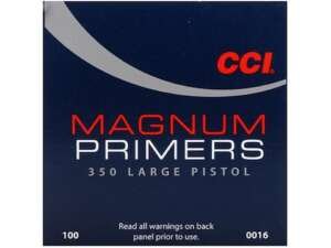 CCI Large Pistol Magnum Primers #350 1000 Rounds