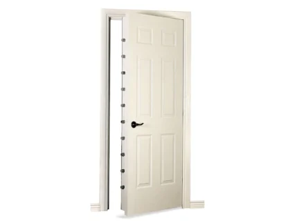 Browning Security Vault Door Six Panel with Electronic Lock White Primer