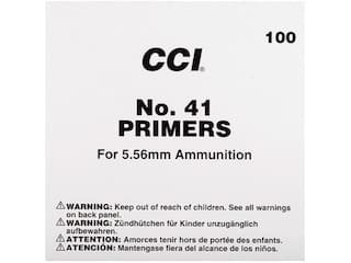 CCI Small Rifle 5.56mm NATO-Spec Primers