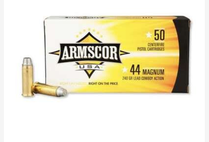 Armscor 44 Magnum Ammunition