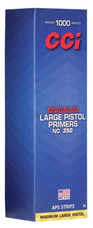 CCI Large Pistol Magnum Primers #350 1000 Rounds - Image 2
