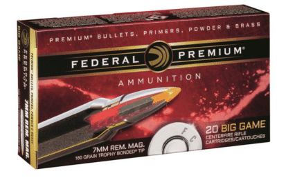 Federal Premium, 7mm Rem. Mag., TBT, 160 Grain, 500 Rounds