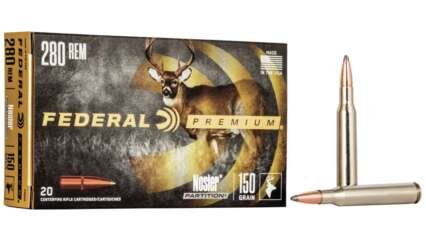 Federal Premium VITAL-SHOK .280 Remington 150 grain Nosler Partition Centerfire Rifle