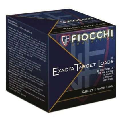 Fiocchi Exacta 410 Gauge Target Loads 2 1/2″ 1/2 oz. 500 Rounds