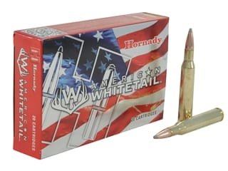 Hornady American Whitetail, .270 Winchester, InterLock SP, 130 Grain, 500 Rounds