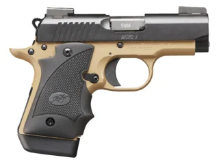Kimber Micro 9 Desert Night (DN) Semi-Automatic Pistol 9mm Luger 3.15" Barrel 7-Round Black