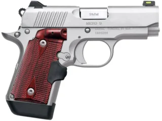 Kimber Micro 9 Laser Grip Semi-Automatic Pistol 9mm Luger 3.15" Barrel 7-Round