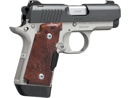 Kimber Micro 9 Two Tone Laser Grip Semi-Automatic Pistol 9mm