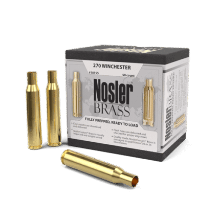 Nosler Bulk Rifle Brass 7.62x39mm 500rds