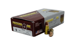 PRECISION ONE 9MM AMMUNITION 500 RDS